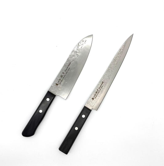 Set SATAKE Nashiji - Santoku  + Yanagiba